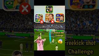 Efootball 25  Neymar vs Messi vs Ronaldo freekick shot challenge 😯🔥 efootball efootball2025 [upl. by Simson]