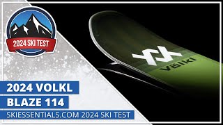 2024 Volkl Blaze 114  SkiEssentialscom Ski Test [upl. by Anibor493]