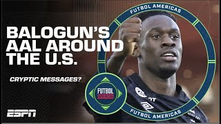 Folarin Balogun is getting the VIP treatment in the United States 👀  Futbol Americas [upl. by Thedric682]