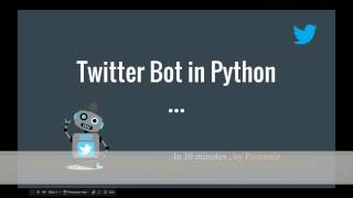 Using Tweepy to post in Twitter in Python [upl. by Sardse]