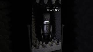 Portable Sound Recording Vocal Booth Box [upl. by Johnathon616]