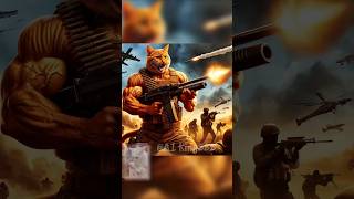 🐱🎖️Battlefield Bravery Muscle Cat Soldiers Heroic Mission｜AIAnimation [upl. by Shelden333]