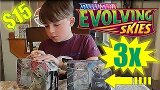 Best Black Friday deal 15 Pokemon tins with Evolving Skies inside [upl. by Profant]