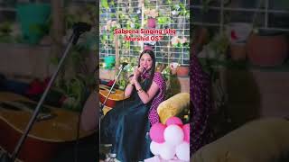 Actress Sabeena Farooq Singing Much Love Ishq Murshid OST 😍sabeenafarooq ishqmurshid trending [upl. by Rance]