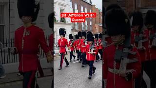 Windsor Castle Guard 1st Battalion Welsh Guards New 💂‍♂️ Windsor Castle shorts guards [upl. by Ashli821]