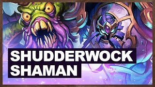 Amazing Deck  Shudderwock Shaman  The Boomsday Project  Hearthstone [upl. by Shirah]