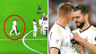 🥹 SO CUTE Nachos incredible gesture for Toni Kroos wife caught on camera  Real Madrid News [upl. by Paterson743]