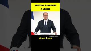 Le protocole sanitaire à lécole feat Jean Castex extrait 4 [upl. by Wolfgang]