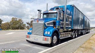 Aussie Truck Spotting Episode 342 SheaOak Log South Australia 5371 [upl. by Ahsemaj]