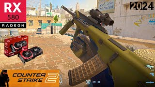 CounterStrike 2  RX 580 8GB  Ultra Max Settings  2024 [upl. by Yralih774]