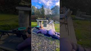 Massive recoil as Black Widow shoots a 338 Lapua Magnum [upl. by Given]