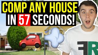 How to Comp any Property in 57 Seconds  Wholesaling Real Estate [upl. by Ordnasela]