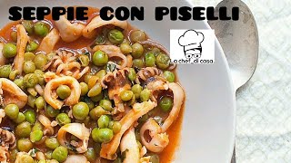 SEPPIE CON PISELLI [upl. by Bertsche]