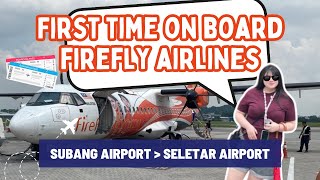 Firefly Airlines Flight Review 🛩️🛫✈️ Kuala Lumpur ➡️ Singapore  Ft Singapore’s Secret Airport 🤭 [upl. by Elehcor437]