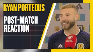 quotMy Tackle Was Better than the Goalquot  Ryan Porteous PostMatch Reaction  Cyprus 03 Scotland [upl. by Schrader]