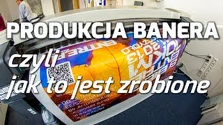 Jak to jest zrobione  baner reklamowy [upl. by Deenya]