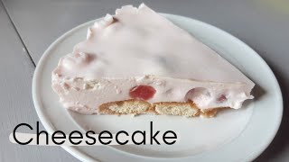 Recette cheesecake  recipe cheesecake sans cuisson no bake [upl. by Ytissac]