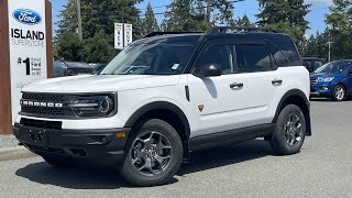 2024 Ford Bronco Sport Badlands Nav GOAT Lane Keeping Review  Island Ford [upl. by Shore]