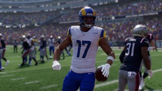 Los Angeles Rams vs New England Patriots  NFL Week 11 2024 Full Game Highlights Madden 25 Sim [upl. by Mitch]