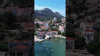 Kastellorizo greece travel greekislands dodecanese turkey aerialvideography καστελλόριζο sea [upl. by Retxab]