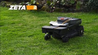 ZETA R  Ambrogio Robot  No perimeter wire  With Radar amp Artificial Intelligence [upl. by Hooker]