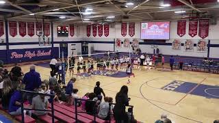 Pace High School Volleyball vs Catholic [upl. by Wachtel]