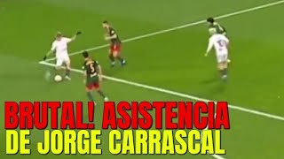 BRUTAL ASISTENCIA DE Jorge Carrascal vs LokomotiV [upl. by Eirojam840]