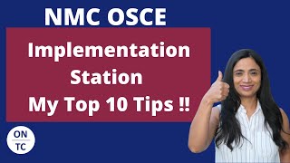 NMS OSCE Implementation Station My Top 10 Tips [upl. by Collyer]