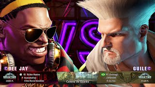 Street Fighter 6  Richter Masters Dee Jay vs Christrago Guile [upl. by Carley]