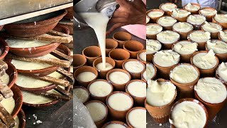 Most Selling Lassi Wala of India  Selling 5000 Glass In a Day  Indian Street Food [upl. by Ailen]