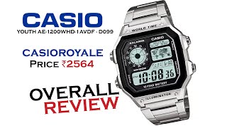 casio AE1200 CASIO D099 Youth casioroyale casio casiowatch [upl. by Alian]