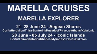 Marella Explorer 21 June  05 July 2024 [upl. by Estrella]