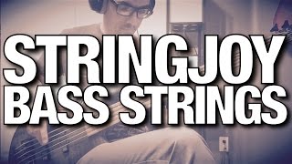 Stringjoy Strings  Bass Demo  Day 1 [upl. by Domenech]