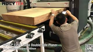 EXTRA LARGE DOUBLE SIDE PLANER [upl. by Nylorak]