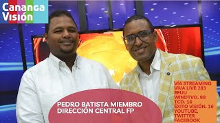 Pedro Batista  Miembro Dirección Central FP [upl. by Tennos435]