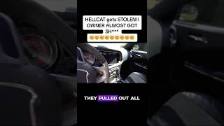 HELLCAT GETS STOLEN OWNER ALMOST SH carsofyoutube hellcat stolen [upl. by Ridgley]