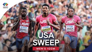 Mens 100m Final  World Athletics Championships Oregon 2022 [upl. by Rimidalg229]