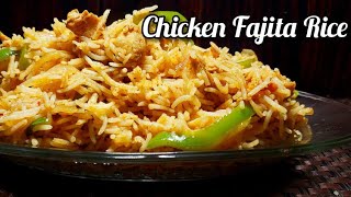 Dinner Special Chicken Fajita Rice Recipe  Fajita Rice By Sarahs Mom Kitchen [upl. by Enaile]