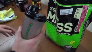 Гейнер Optimum Nutrition Serious Mass Проба [upl. by Anitsenre]