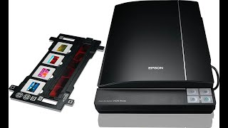 Epson Perfection V370 Photo  Scansione diapositive [upl. by Arimat]