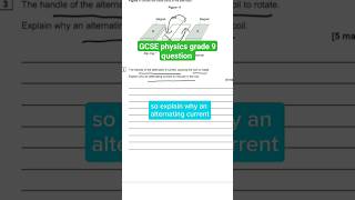 Generator Effect gcse gcsephysics hitthebooks study revision gcsescience science education [upl. by Nnad]