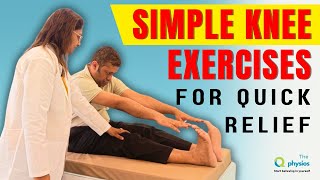 PREVENT KNEE PAIN WITH EASY EXERCISES  6 Knee Exercises for Quick Pain Relief [upl. by Adrienne]