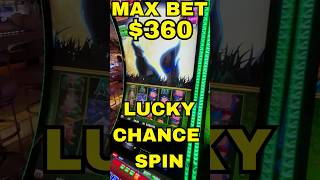 🤑 OMG BIGGEST JACKPOT OF MY LIFE ON HUFF N EVEN MORE PUFF ON A LUCKY CHANCE SPIN shorts fyp [upl. by Jolyn733]