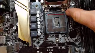 Install Intel CPU socket LGA 1151 [upl. by Neelie]