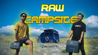 RAW CAMPSITE IN SOLANO NUEVA VIZCAYA  BLUETTI SHOOT with CardanoSweII amp Yomamen527  So Guys [upl. by Ajam]