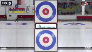 Curling Stadium Wausau Sheet 4 111024 [upl. by Aienahs876]