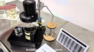 Brookfield RVT Viscometer 60768 [upl. by Lewin568]