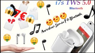 ALIEXPRESS 😍 Auricolari AirPods Bluetooth economici  ITA  ENG  2020  HAUL  Recensione [upl. by Aicertal]