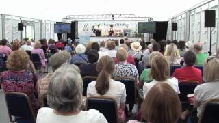 Donal Skehan an upandcoming Irish chef gave live cooking demos at Bloom [upl. by Ailahs308]