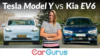 Tesla Model Y vs Kia EV6 [upl. by Noired466]